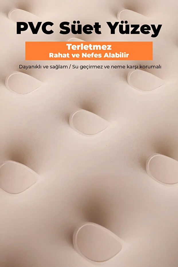 Kendi kendine şişen otomatik çift kişilik yatak